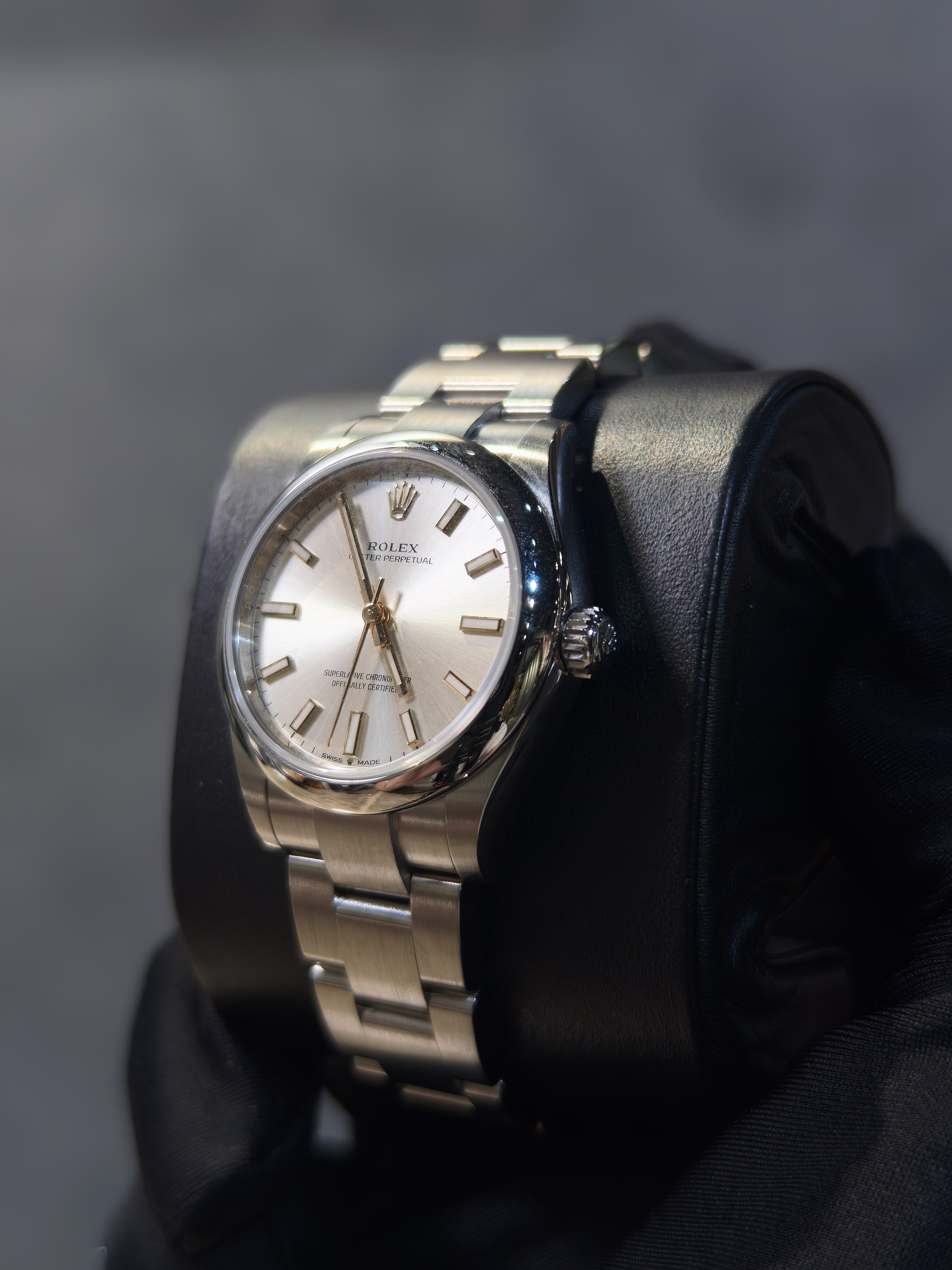 BRAND NEW ROLEX OYSTER PERPETUAL 277200 SILVER OYSTERSTEEL 31MM