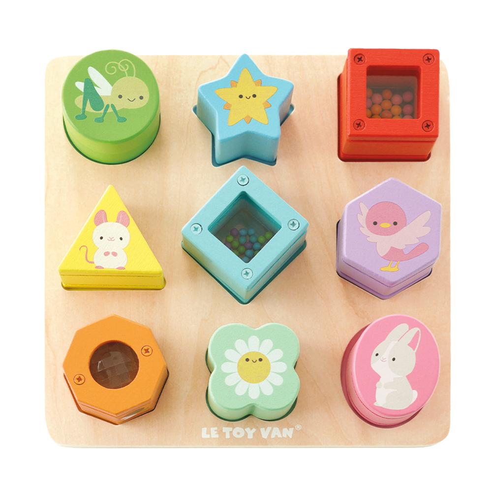 Le Toy Van 感官形狀魔術塊啟蒙玩具 (豪華組9入)