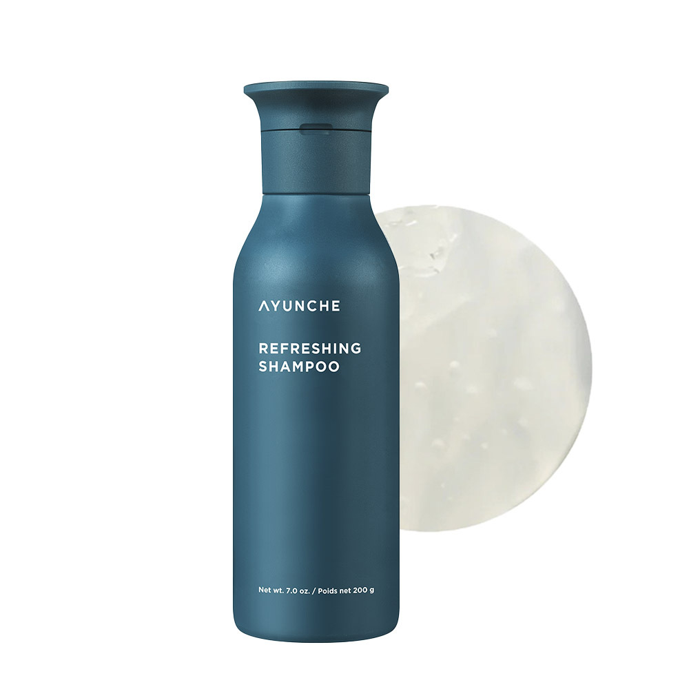韓國 AYUNCHE 雅潤彩 - 沁涼煥淨 淨膚控油洗髮精 200ml｜350ml｜500ml