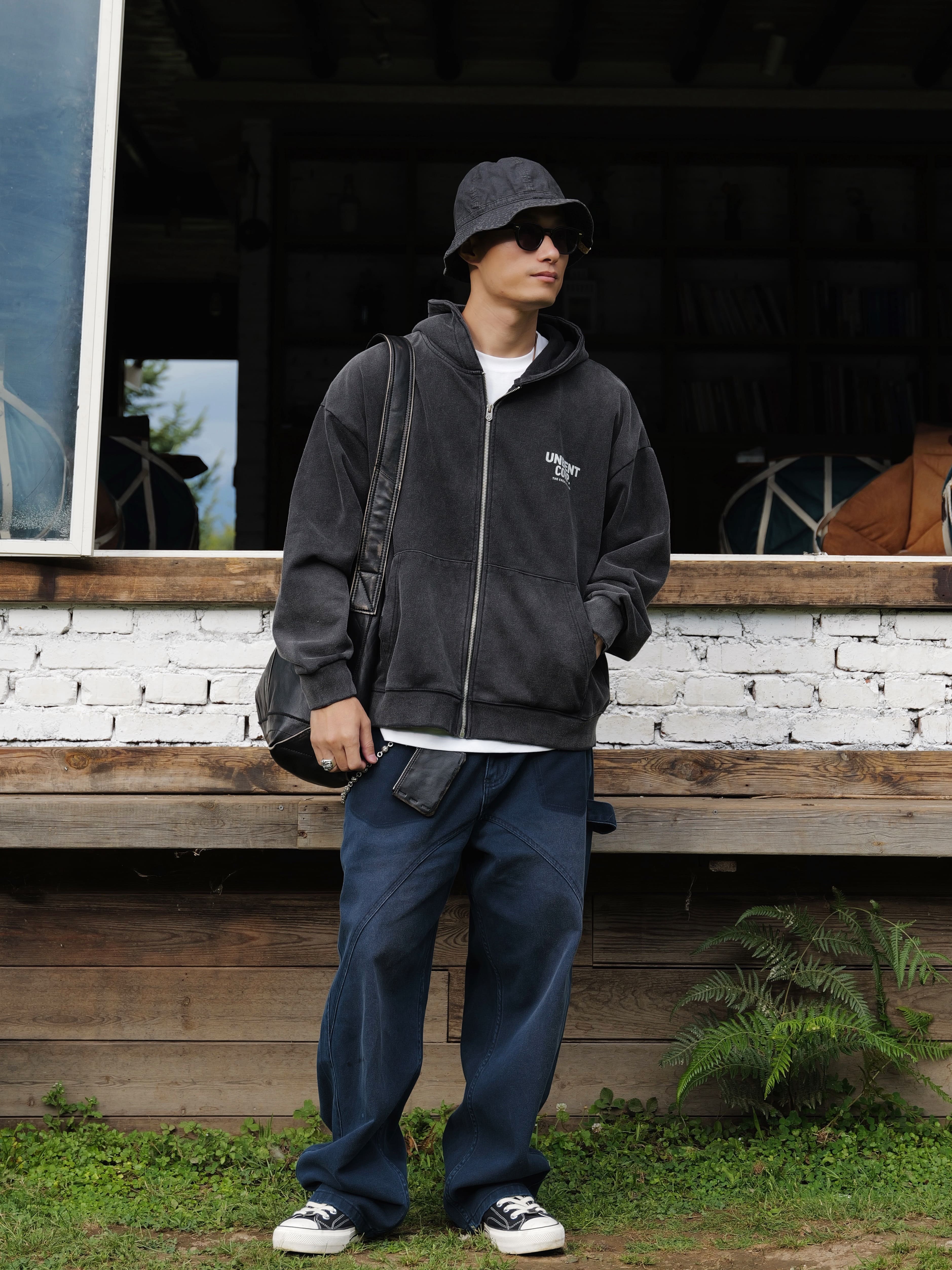 #預購 UNBENT 25AW 復古水洗 連帽外套 三色