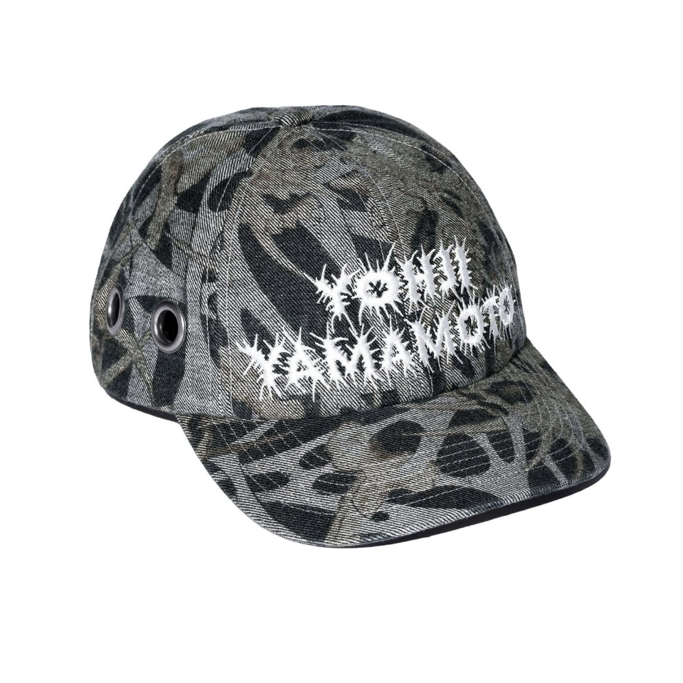 -(B05)-SUPREME Y’S GROMMET 6-PANEL 山本耀司 聯名 單寧 電繡 LOGO 六分割帽 荊棘/黑色/單寧藍-FW25H22