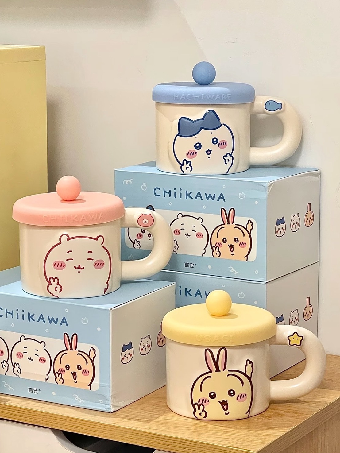 吉伊卡哇 正版授權 陶瓷馬克杯 400ML