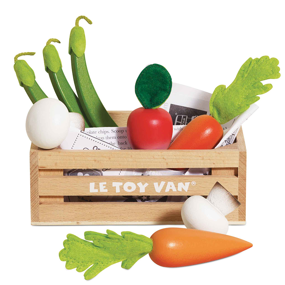 Le Toy Van 角色扮演 - 新鮮蔬菜盒玩具組