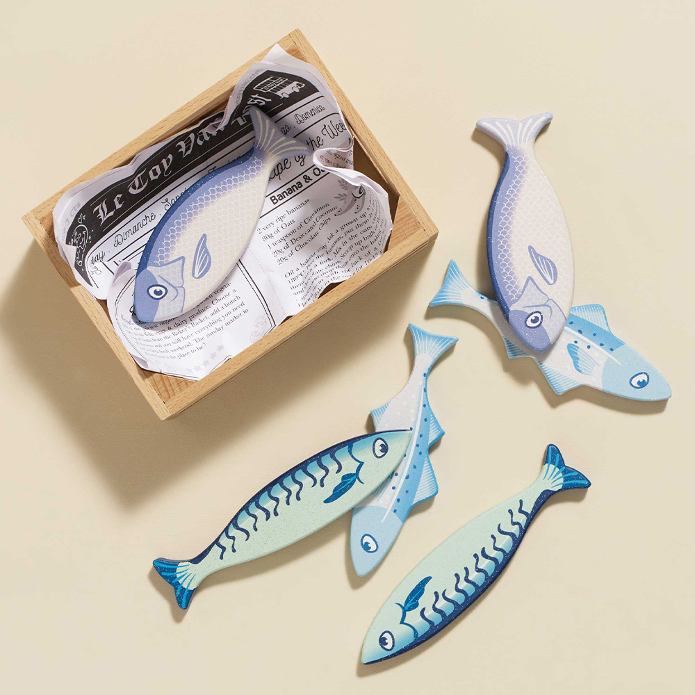 Le Toy Van 角色扮演 - 鮮魚盒玩具組