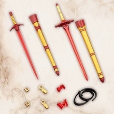 26年3月 MSG武裝零件 GE009 賢德風采09 劍組A 火焰光 Ver.