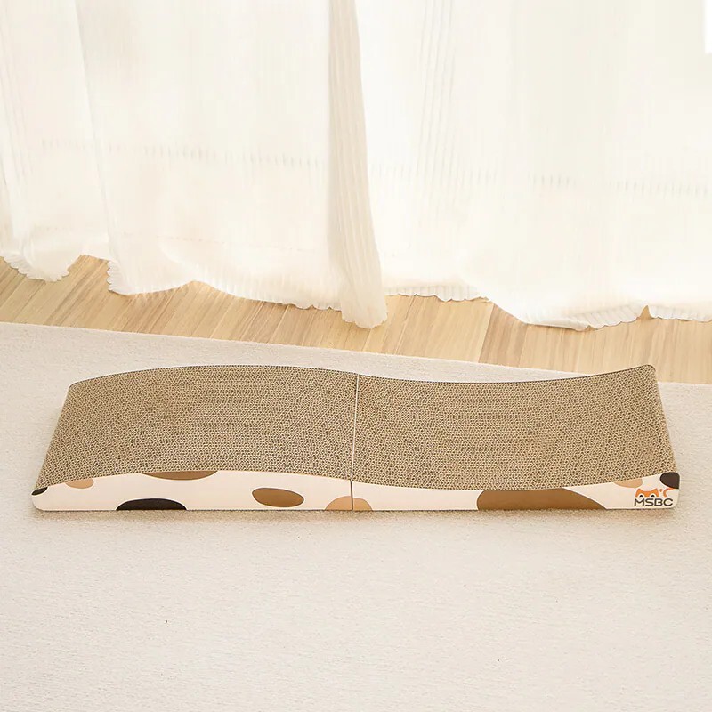 喵喵瑜珈｜可摺疊雙面貓抓板