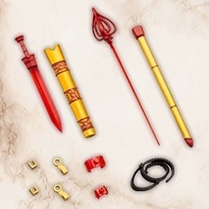 26年3月 MSG武裝零件 GE010 賢德風采10 劍組B 火焰光 Ver.