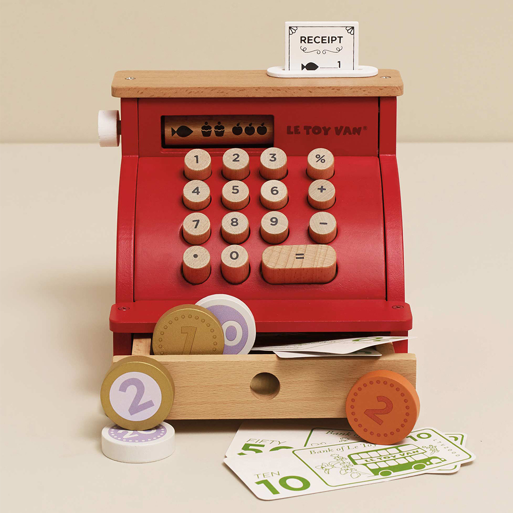 Le Toy Van 角色扮演 - 英式古典收銀機玩具組