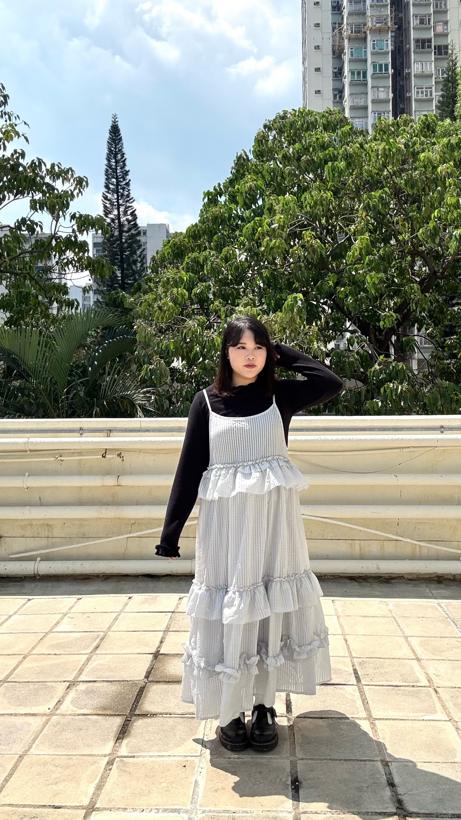 格紋蛋糕索布OPS