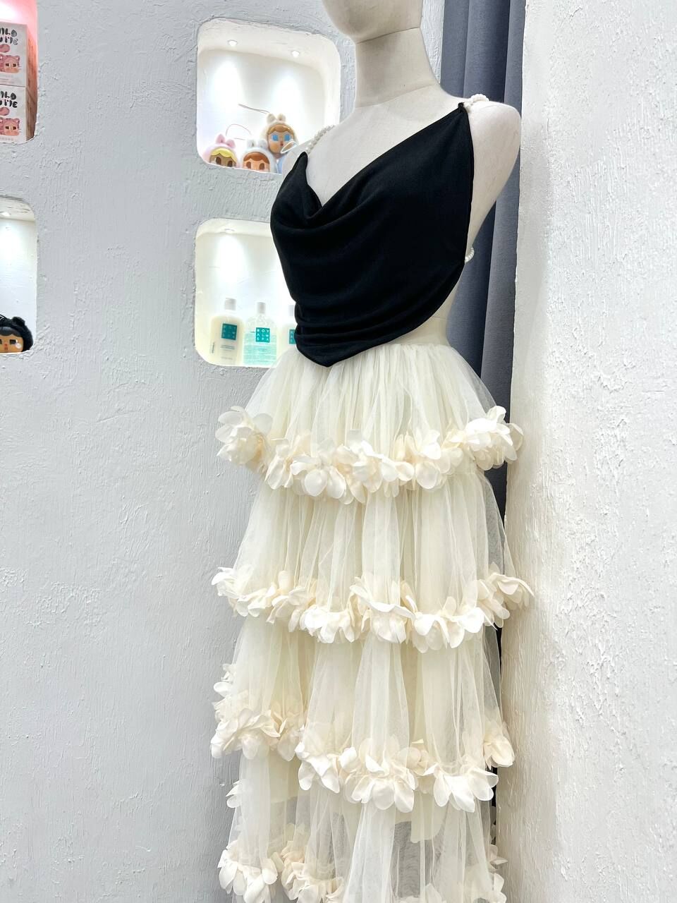 Petal Long Skirt