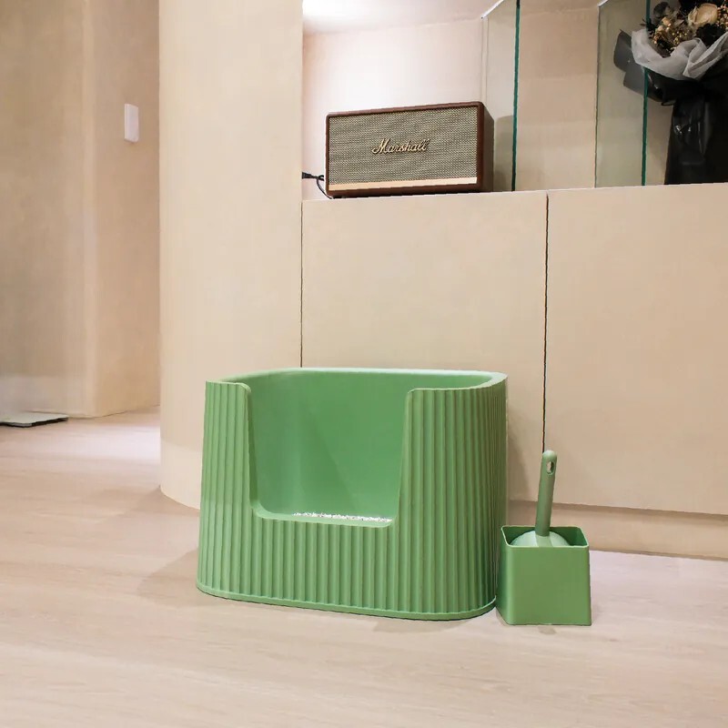 小貨櫃｜大空間可手提貓砂盆