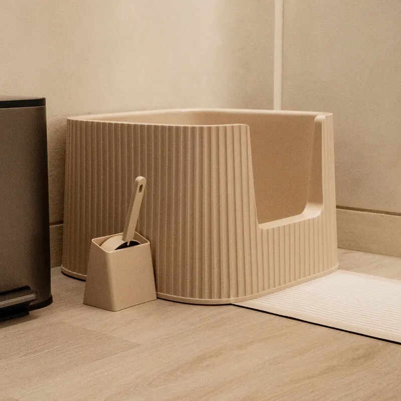 小貨櫃｜大空間可手提貓砂盆