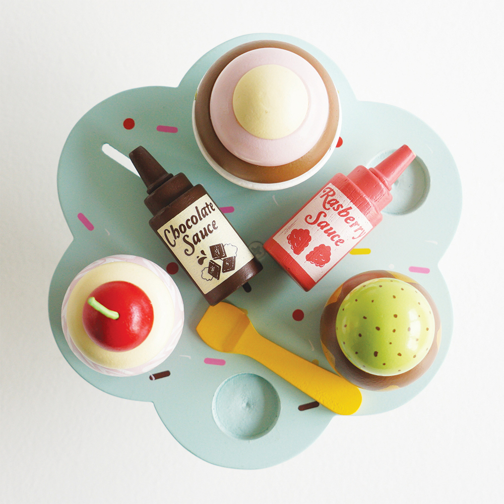 Le Toy Van 角色扮演 - 義大利手工冰淇淋玩具組