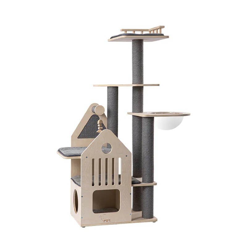 喵軍司令塔｜多功能貓跳台