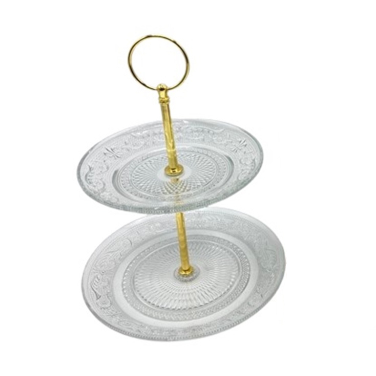 TP 玻璃雙層餐盤