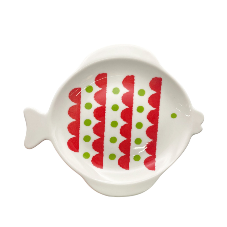 TP 餐盤/紅 15.5cm