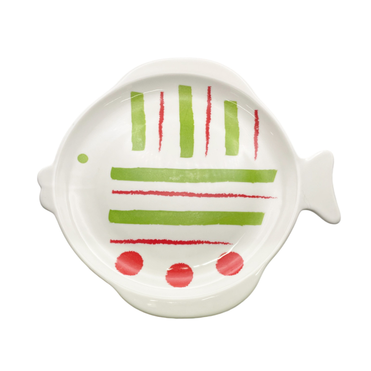 TP 餐盤/紅 22.5cm