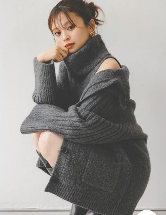 [預購] 折扣 SNIDEL 立領針織夾克開襟衫