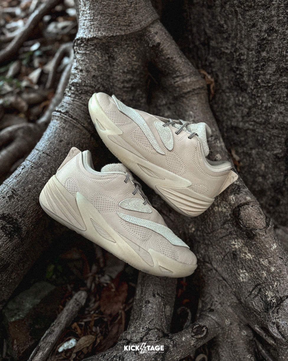 <連線代購商品> 男鞋 PUMA x CHRIS BRICKLEY PUMA ALL-PRO NITRO 2 奶油 卡其 聯名 緩衝 支撐 實戰 籃球鞋【312311-01】