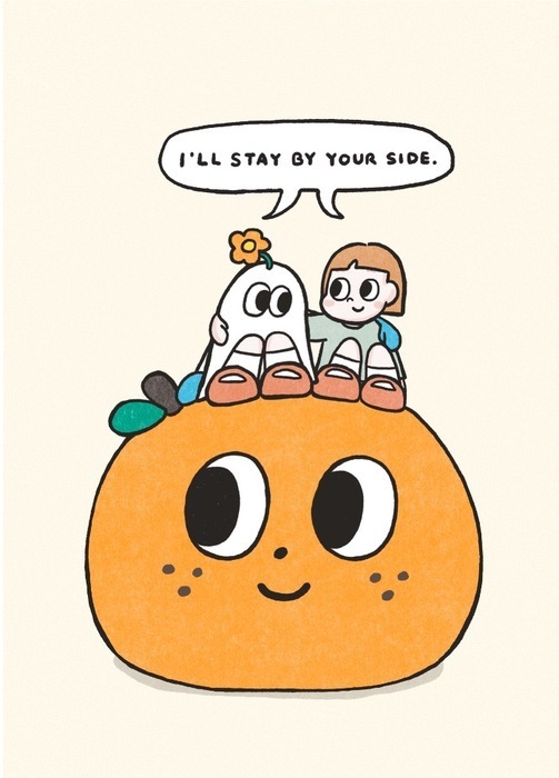 SP｜平凡乙女日記｜A4海報｜Stay by your side