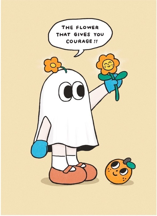 SP｜平凡乙女日記｜A4海報｜The Flower of Courage 勇氣之花