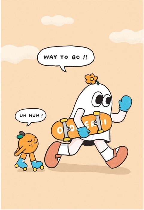 SP｜平凡乙女日記｜A4海報｜ Ｗay to go