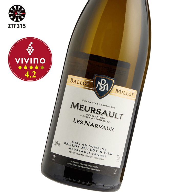 Domaine Ballot Millot Meursault Les Narvaux 2022