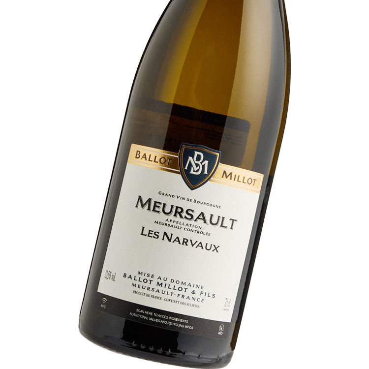 Domaine Ballot Millot Meursault Les Narvaux 2022