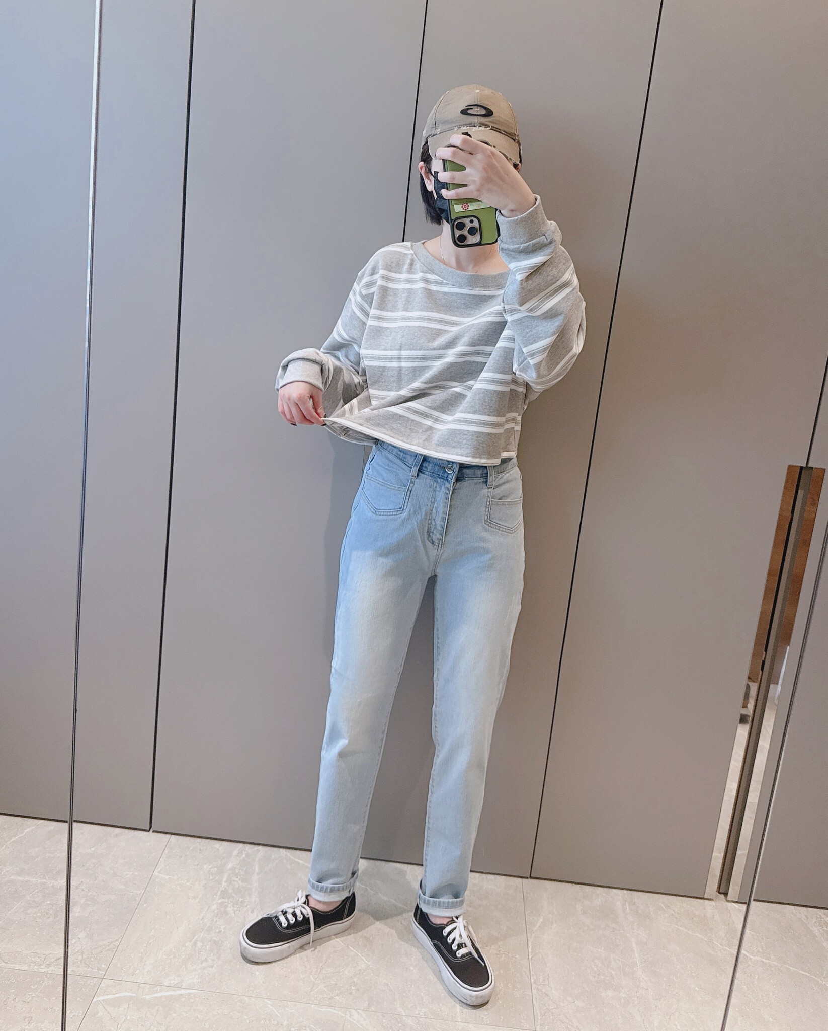 秋季新款/口袋車線男友褲 MANIFEST正韓🇰🇷