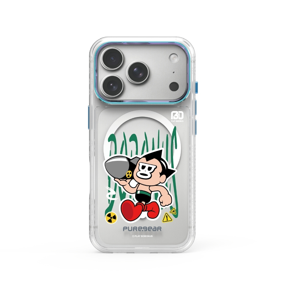 iPhone 冰鑽減壓防摔保護殼 / 鉄腕小金剛(PLAY BOBONUS勃勃猴)