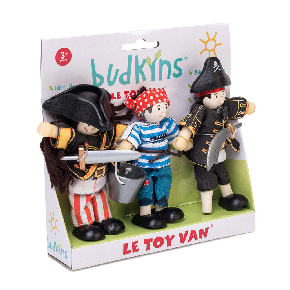 Le Toy Van 角色扮演 - 加勒比海海盜家族三入組