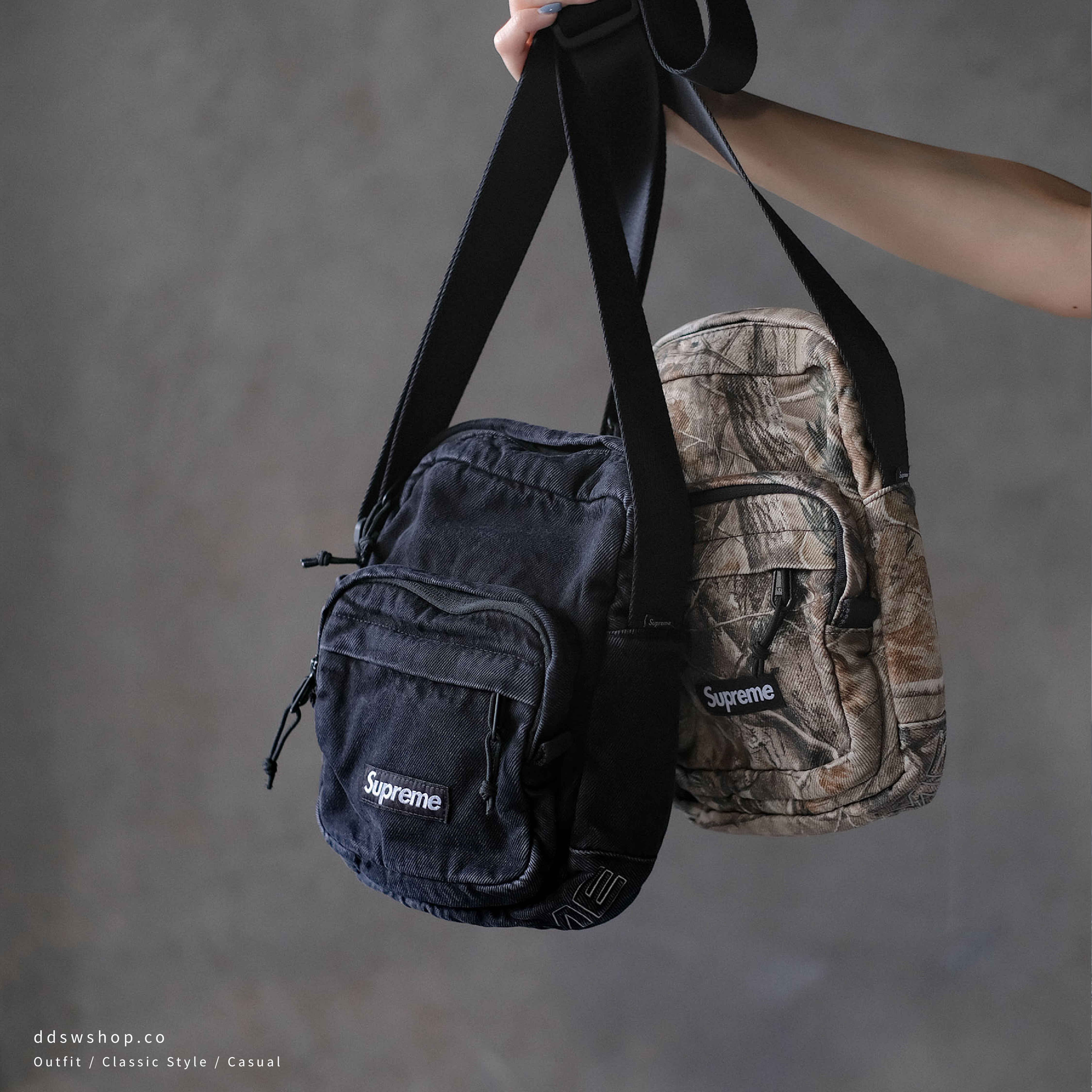 "代購+現貨" Supreme 25FW Denim Shoulder Bag 肩背包