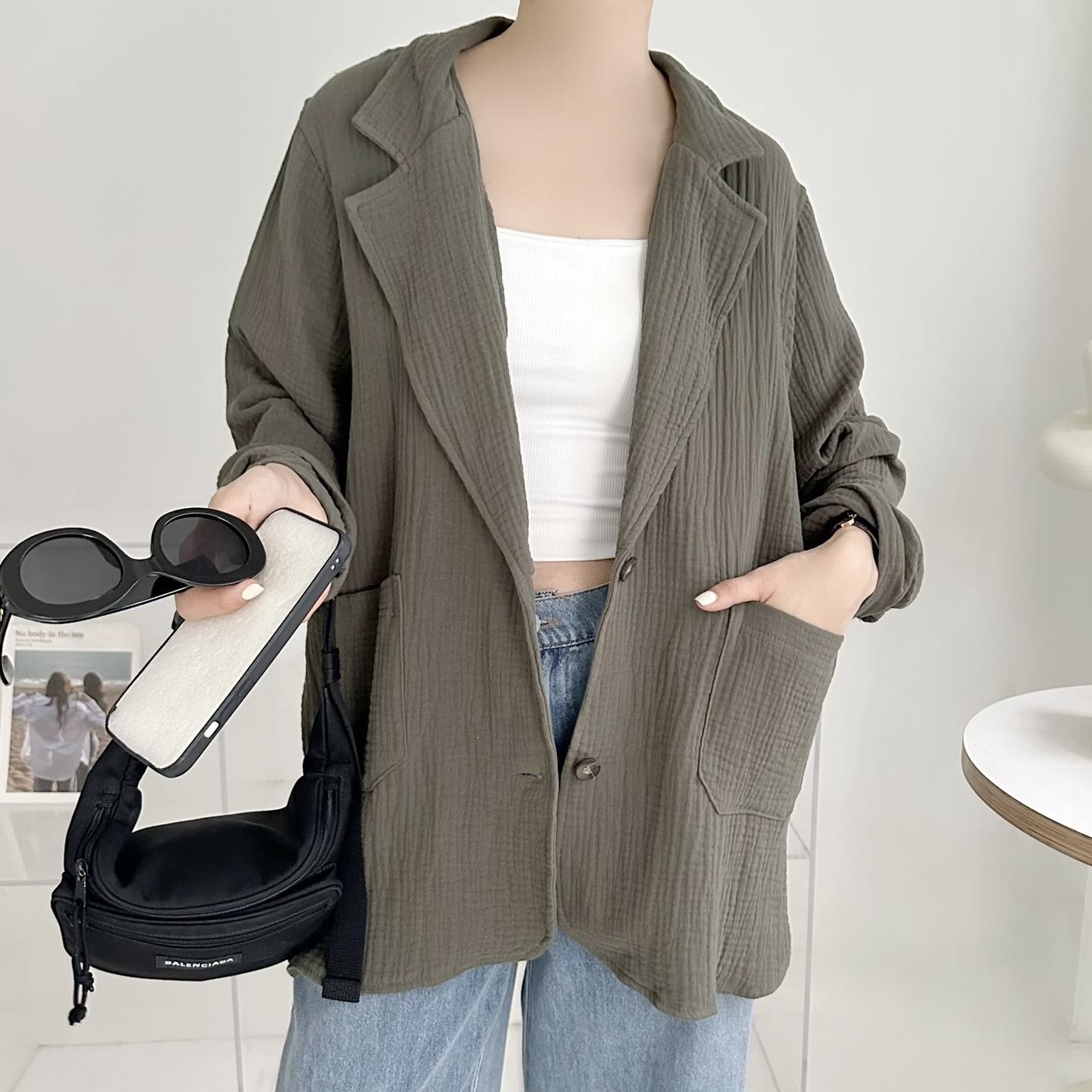 【BONNIE】BB棉西裝外套