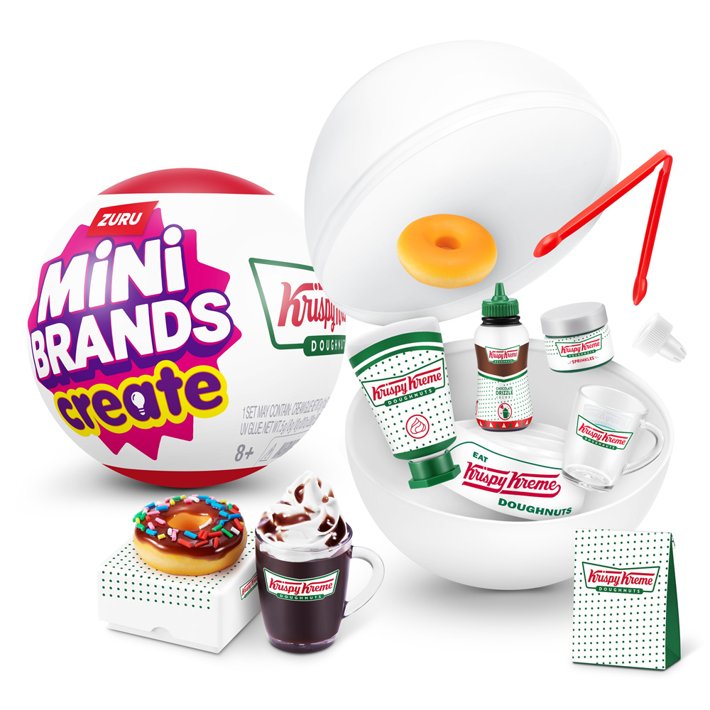 Mini Brands手作-KRISPY KREME甜甜圈