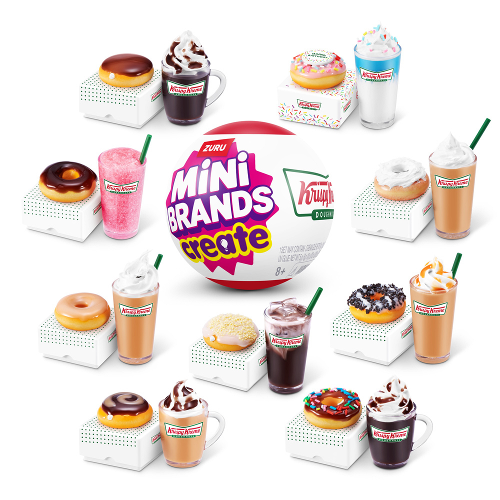 Mini Brands手作-KRISPY KREME甜甜圈