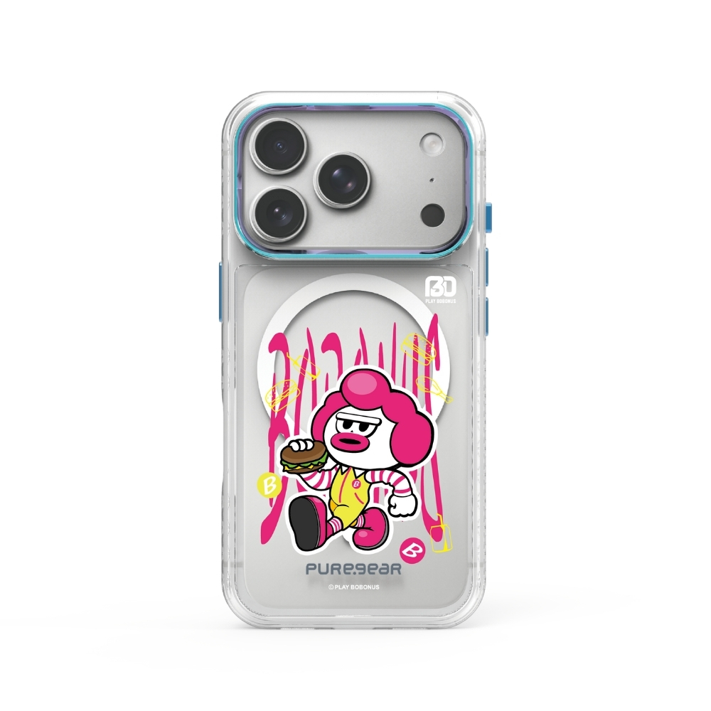 iPhone 冰鑽減壓防摔保護殼 / 麥薯薯(PLAY BOBONUS勃勃猴)