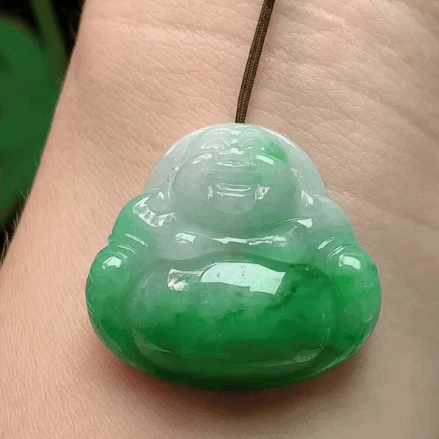 911324 翡翠飄綠佛公