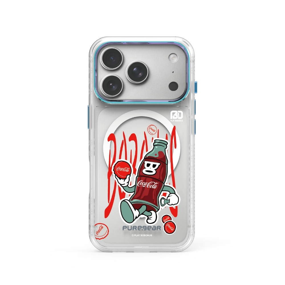 iPhone 冰鑽減壓防摔保護殼 / 可熱(PLAY BOBONUS勃勃猴)