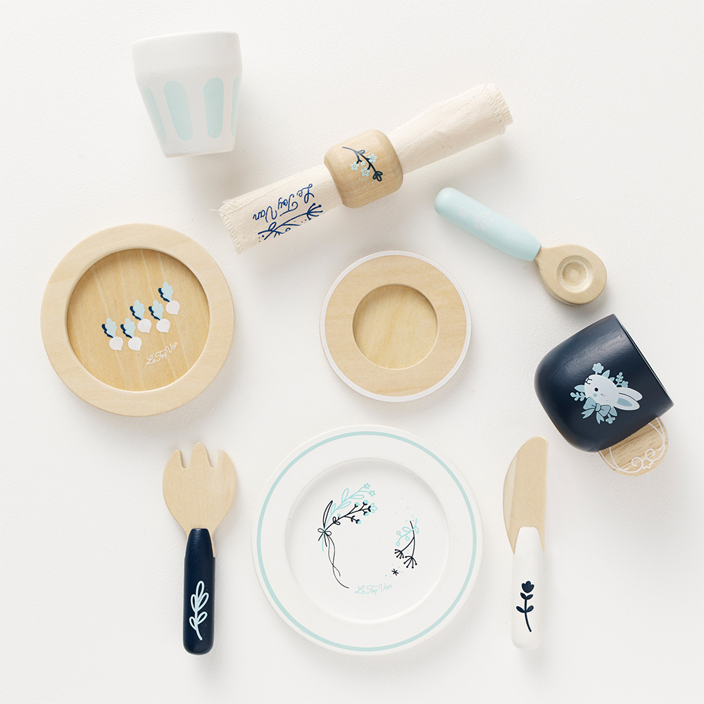 Le Toy Van 角色扮演 - 西式餐具全套玩具組