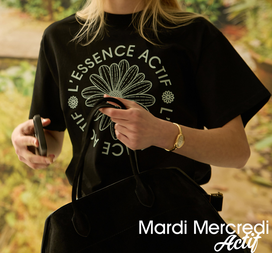 【預購】AKR092207 Mardi ACTIF EMBLEM 短袖上衣