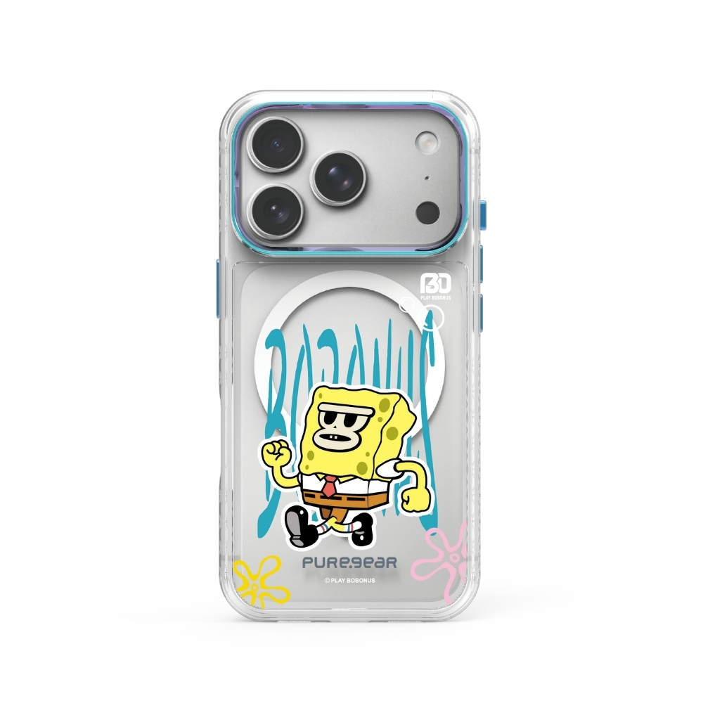 iPhone 冰鑽減壓防摔保護殼 / 空心寶寶(PLAY BOBONUS勃勃猴)