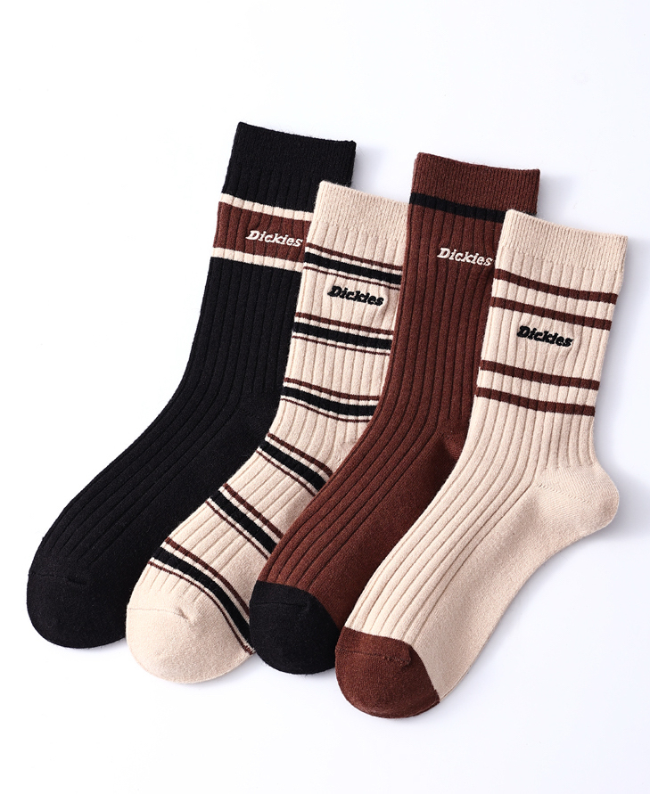 代購-Dickies 保暖羊毛襪 日系美拉德風 中筒襪