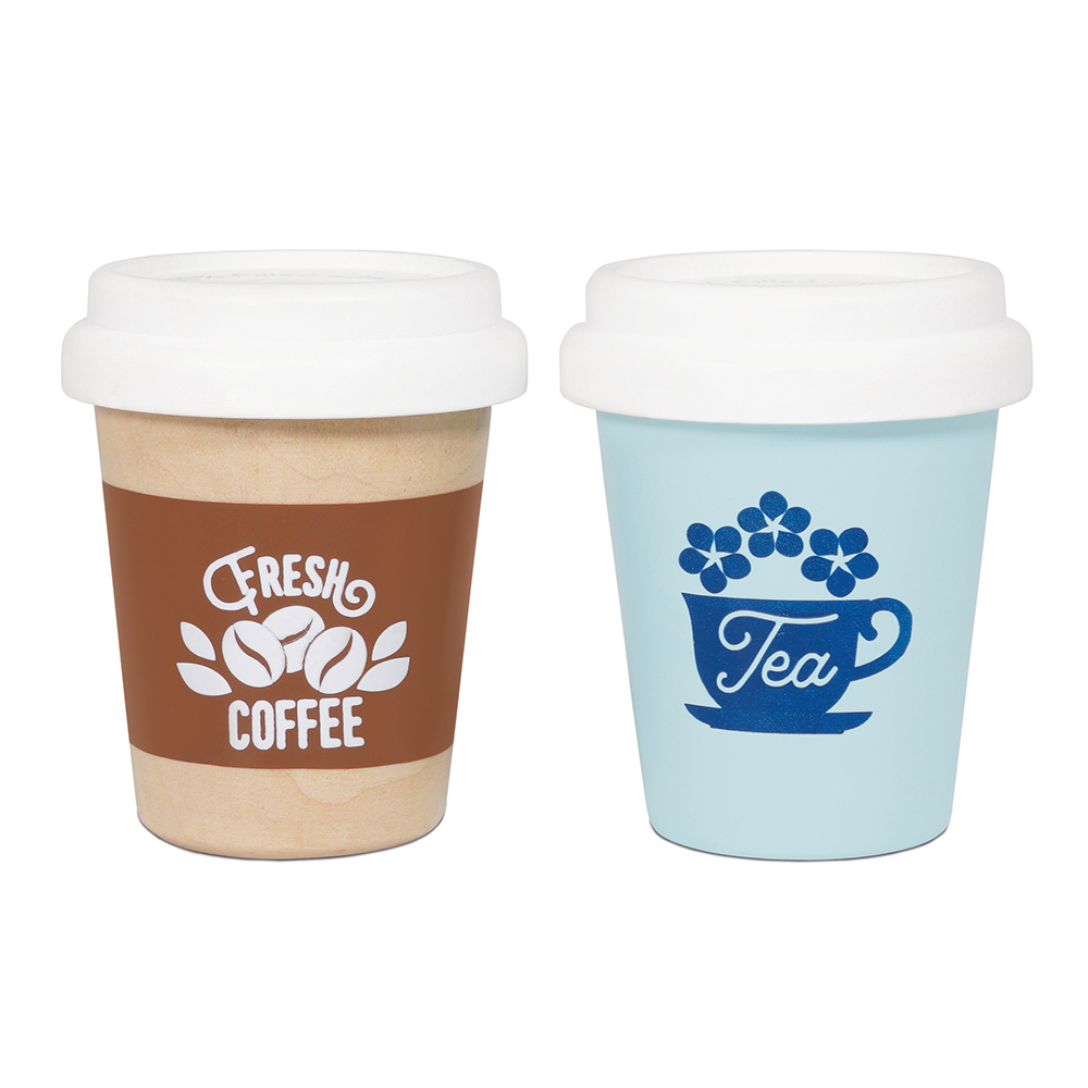 Le Toy Van 角色扮演 - 冰茶和咖啡外帶杯玩具組