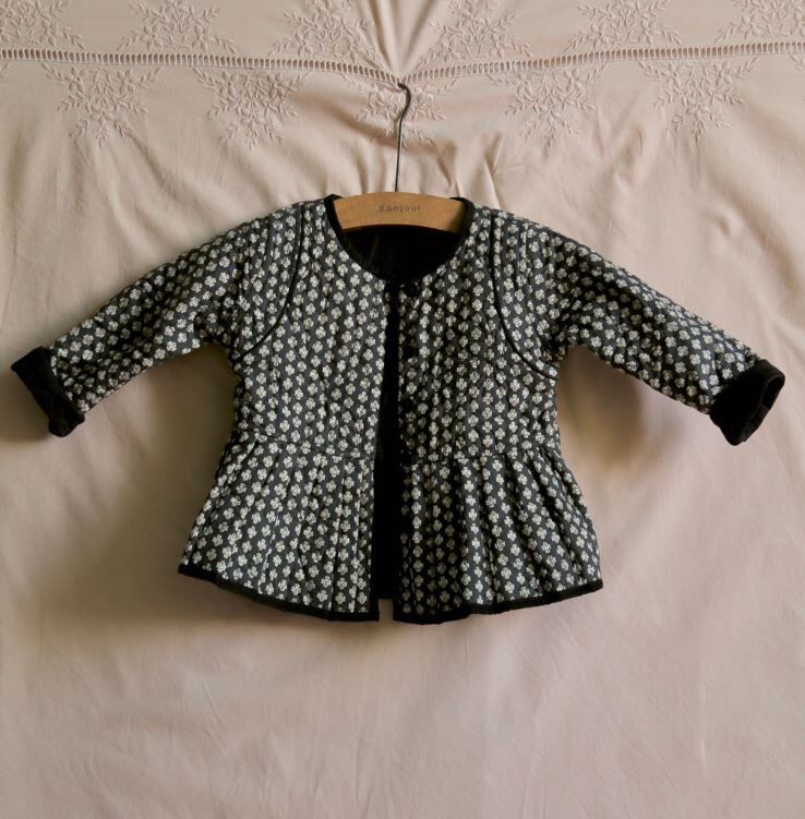 BONJOUR DIARY 雙面絎縫夾克 REVERSIBLE QUILTED JACKET