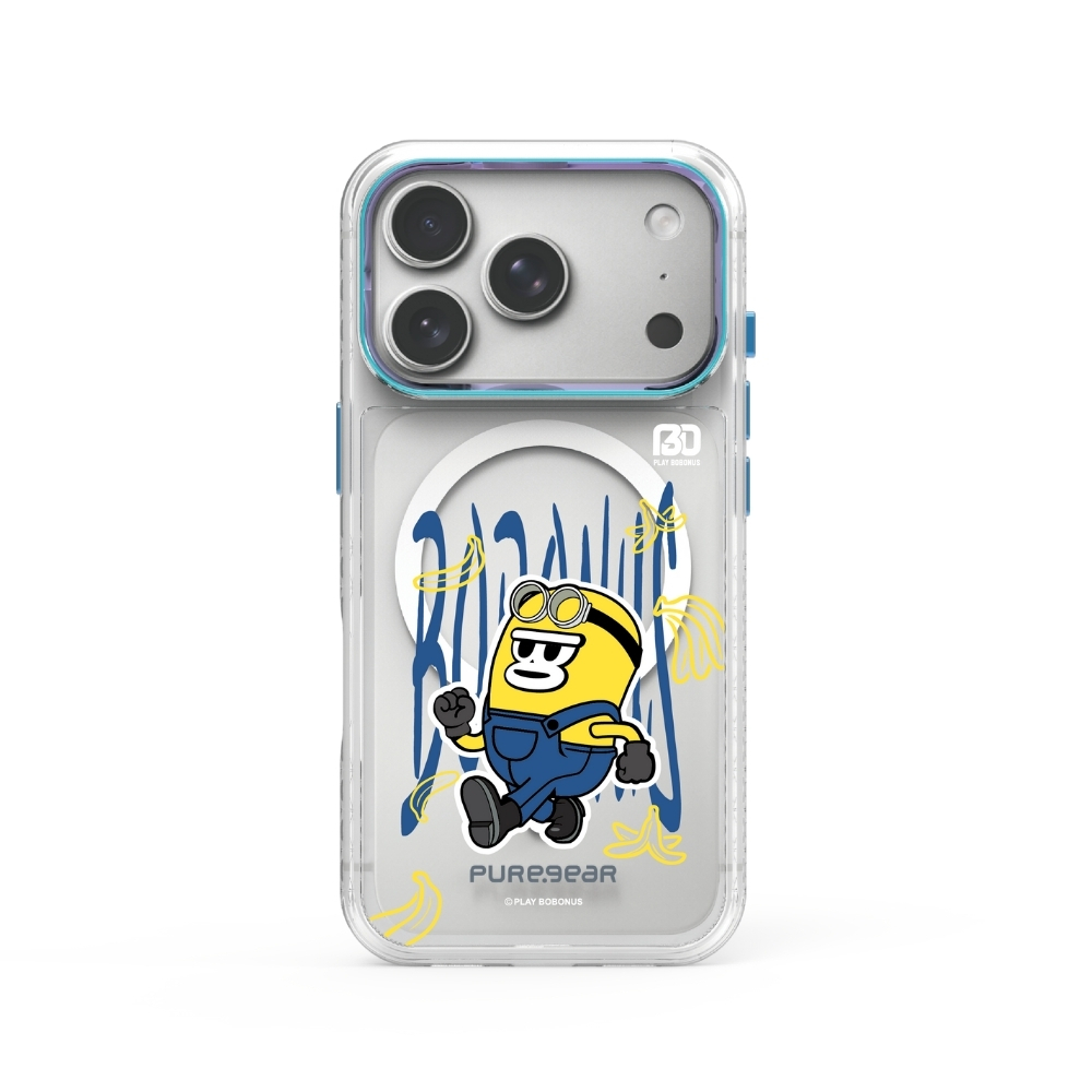 iPhone 冰鑽減壓防摔保護殼 / 大大兵(PLAY BOBONUS勃勃猴)