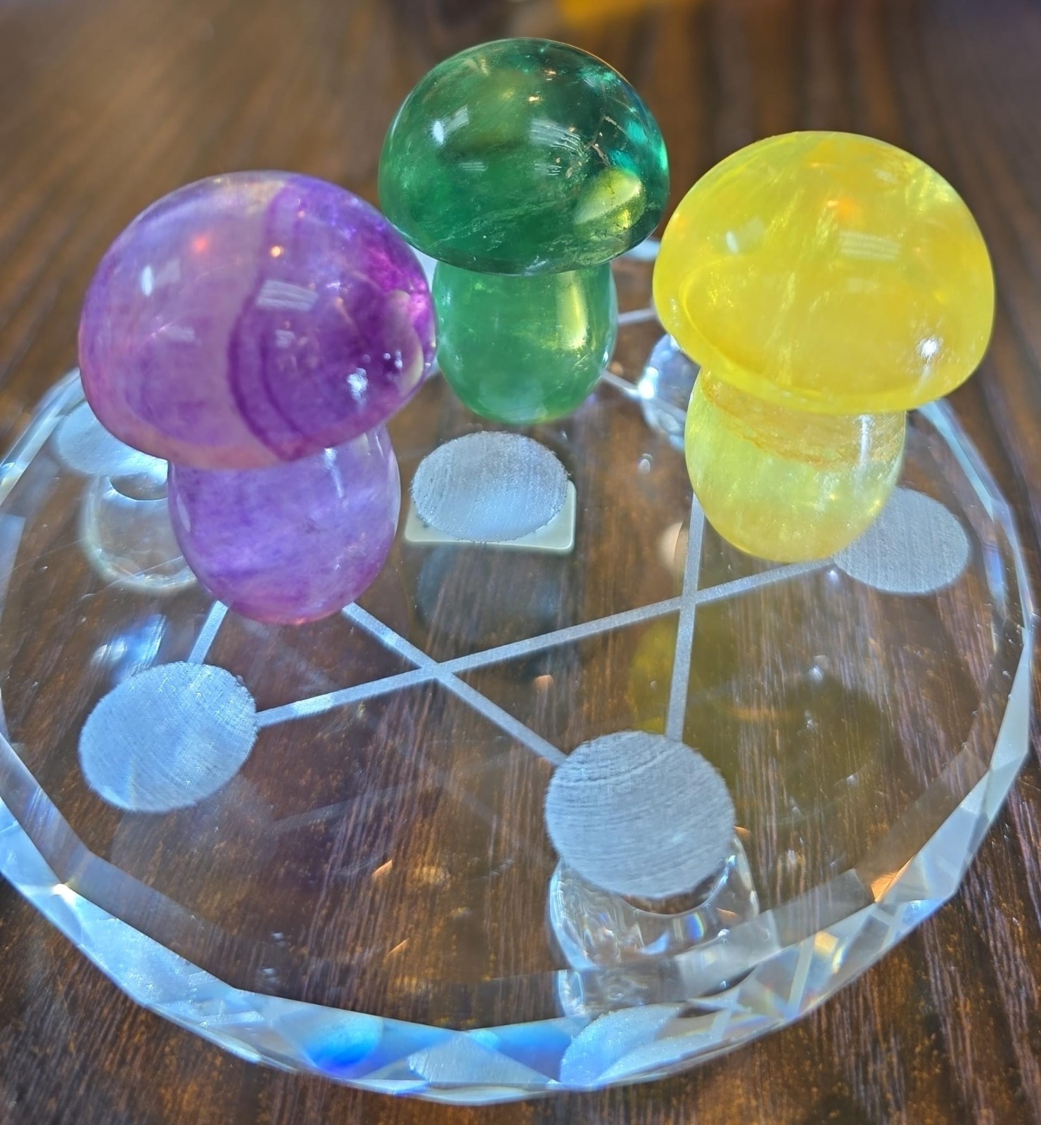 🔮能量水晶🔮螢石小蘑菇(H9 CR233)