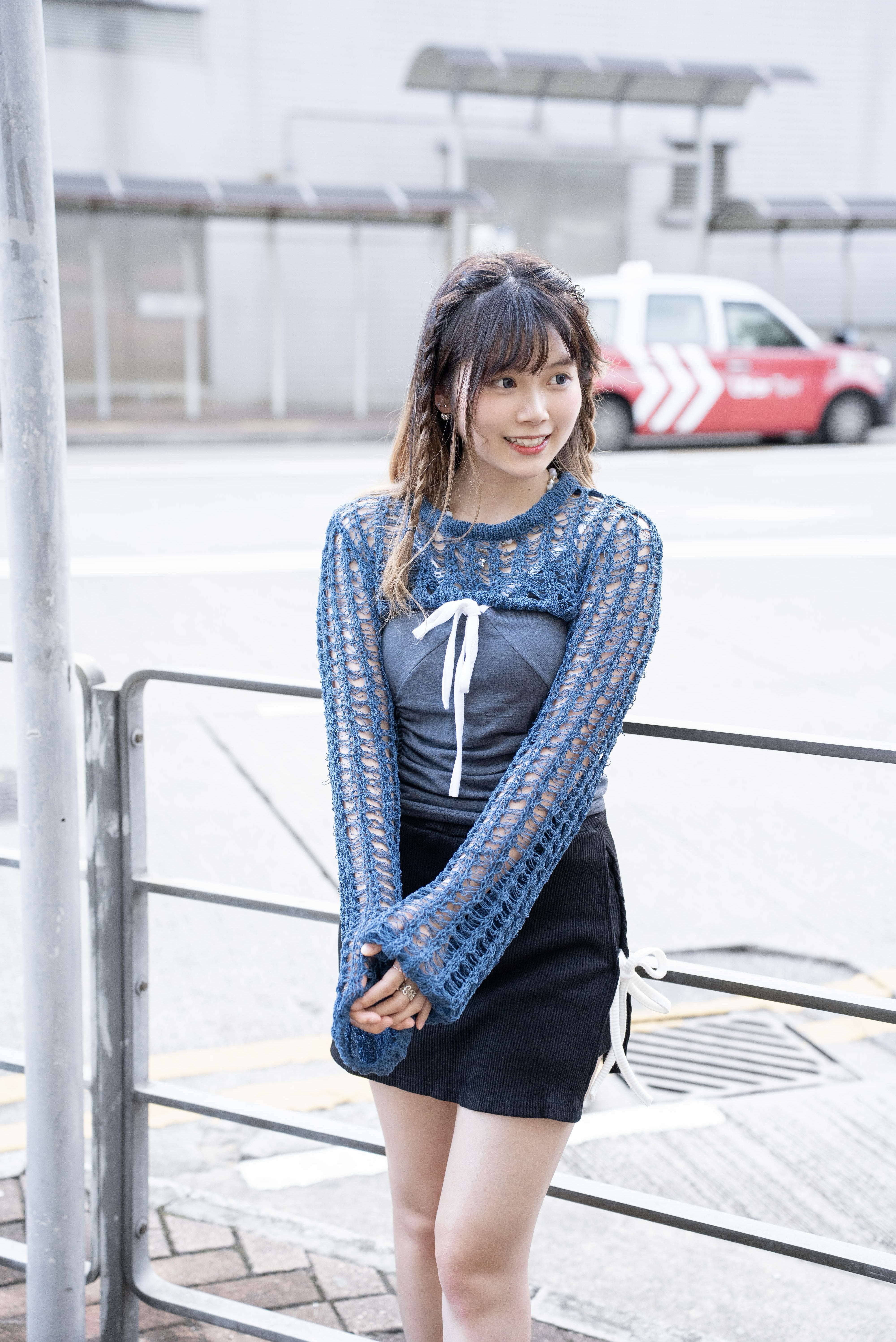 Croche Summer Net Crop Knit