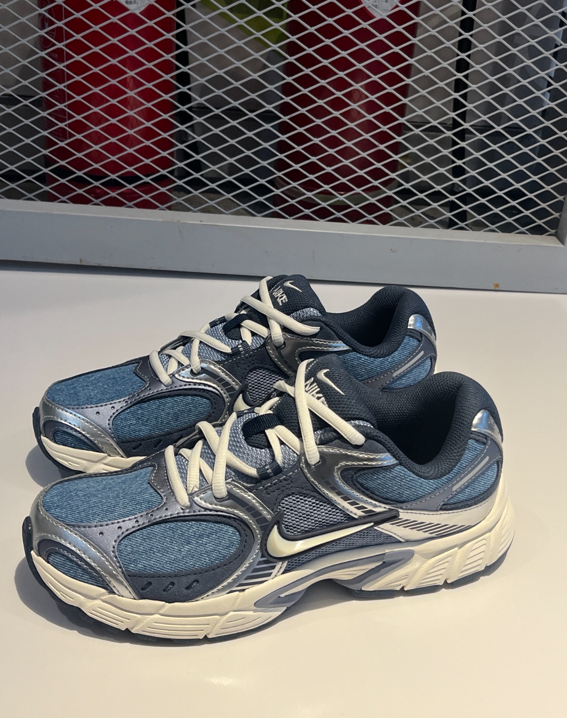 男鞋 NIKE V5 RNR SE 牛仔藍 網眼 復古 緩震 運動 休閒鞋【IH3649-006】NLV5