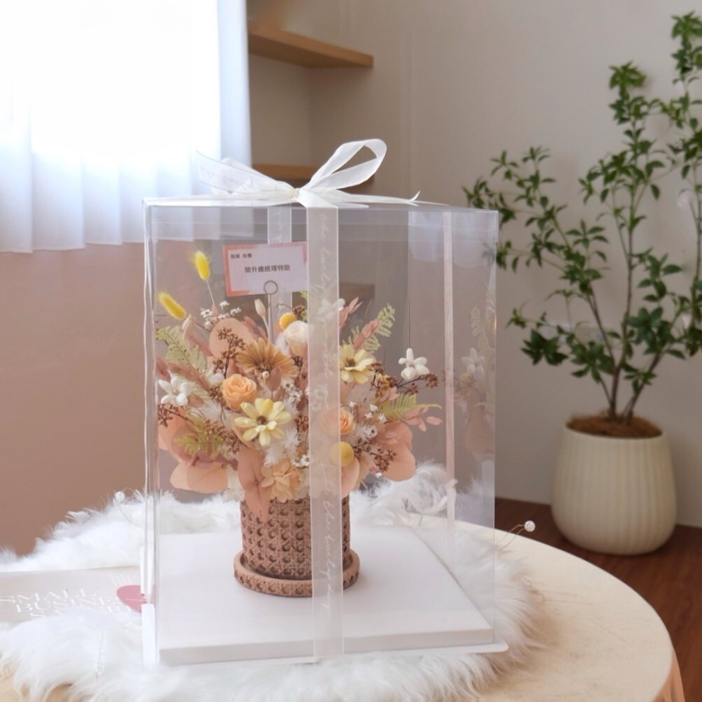 假期的午後陽光永生盆花