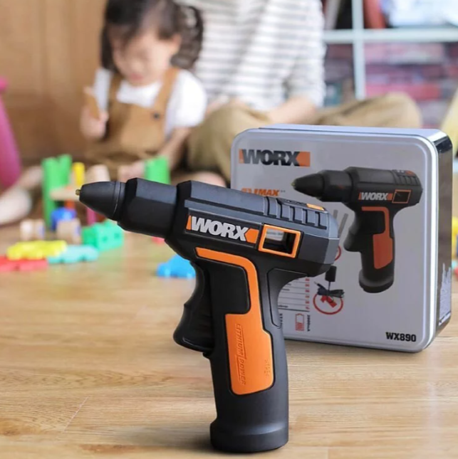 "WORX"威克士 4V鋰電熱熔膠槍-[WX890]